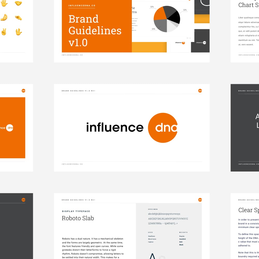 InfluenceDNA brand after